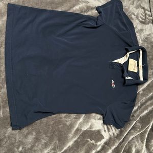 Hollister blue size L stretch polo shirt.
